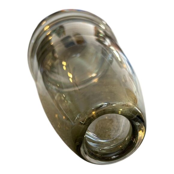 Holmegaard Smoke Art Glass Vase by Per Lutken Danish Classic Piece Unmarked 9” - Picture 6 of 8